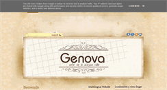 Desktop Screenshot of genova-cafebar.es